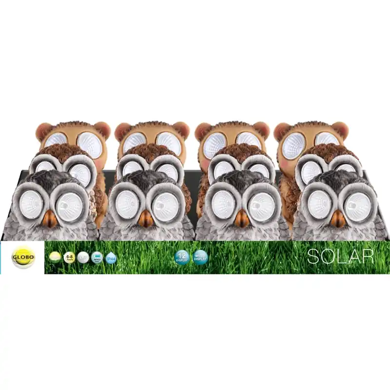 Topkwaliteit Globo Solarlamp LED Duidelijk, 2-lichts