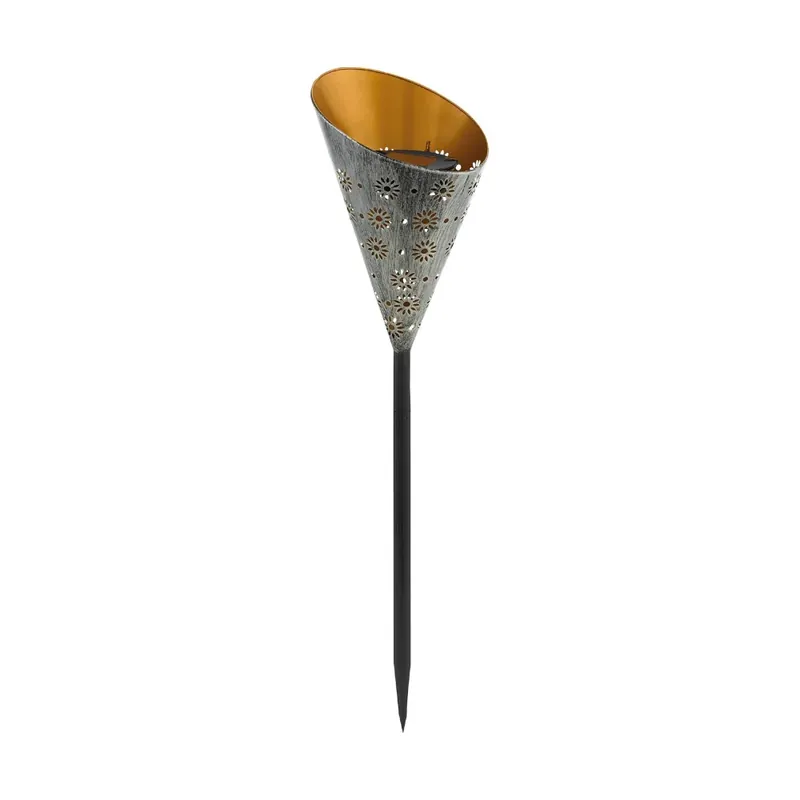 Eglo FUNNEL Solarlamp LED Bruin, Koperkleurig, 1-licht Nieuwe Collectie