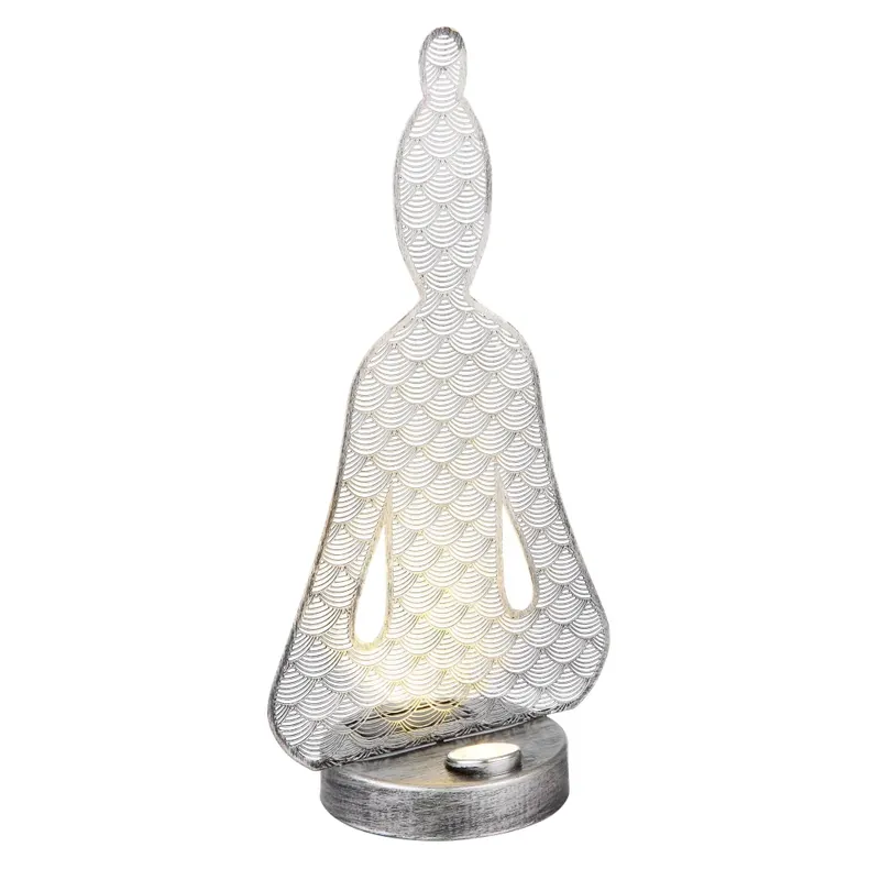 Seizoensaanbieding Globo Solarlamp LED Oud zilver, Zwart, 1-licht