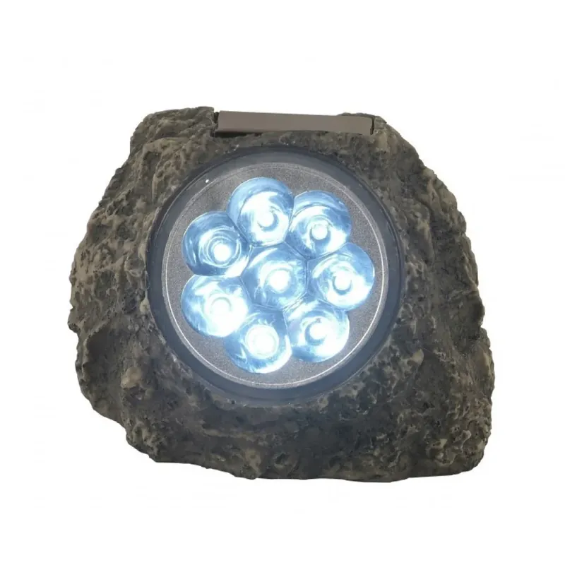 Nieuw Model Globo SOLAR Solarlamp LED Grijs, 8-lichts