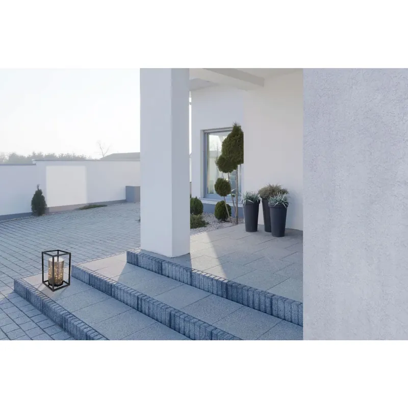 Globo Solarlamp LED Zwart, 40-lichts Modern