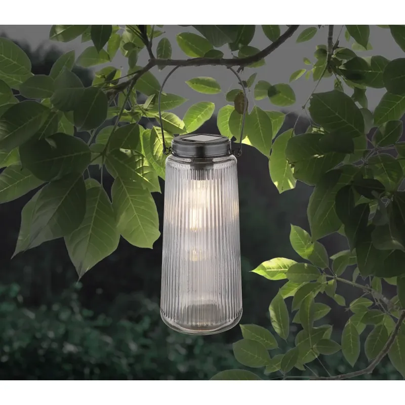 Nieuw Globo SOLAR Buiten tafellamp, Zonne-licht LED Rookkleurig, Transparant, Helder, 1-licht