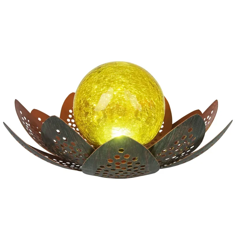Globo Solarlamp LED Groen, 1-licht Gratis Verzending