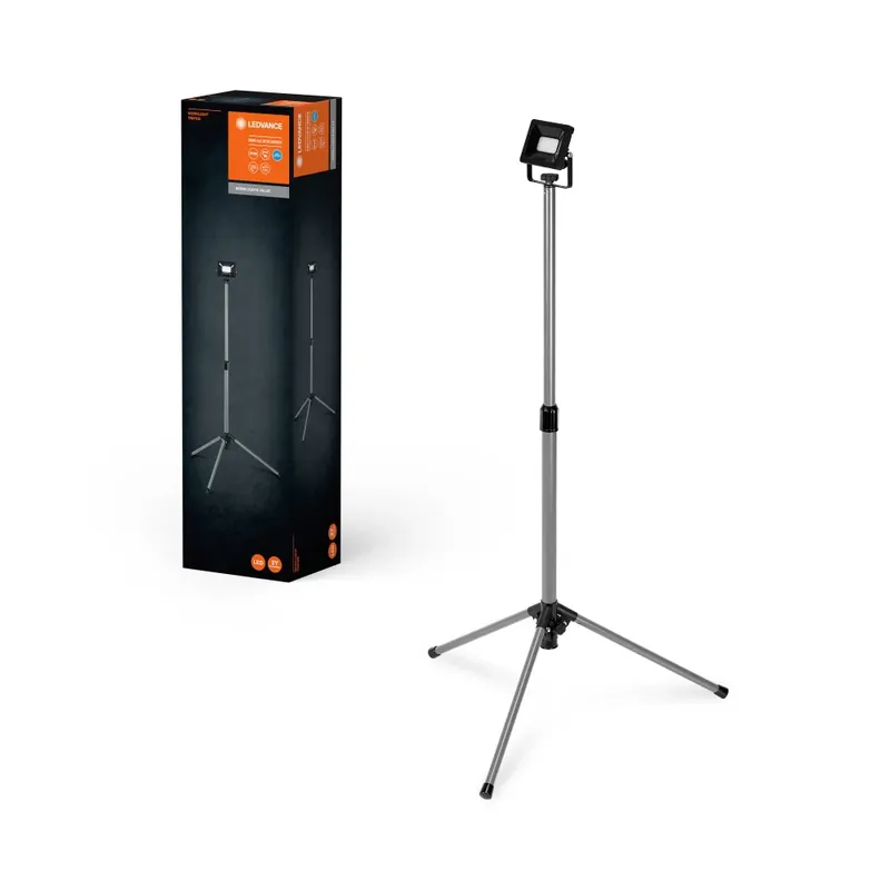 Gecertificeerd Ledvance Worklight Bouw spotlight LED Grijs, Zwart, 1-licht