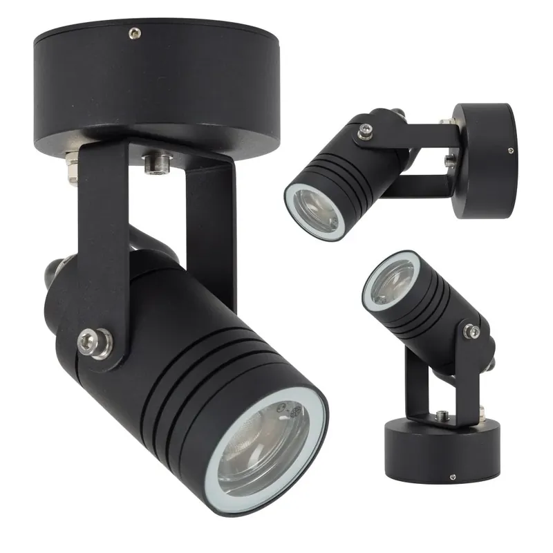 Beperkte Voorraad KS Verlichting Beamer Tuinspot Zwart, 1-licht