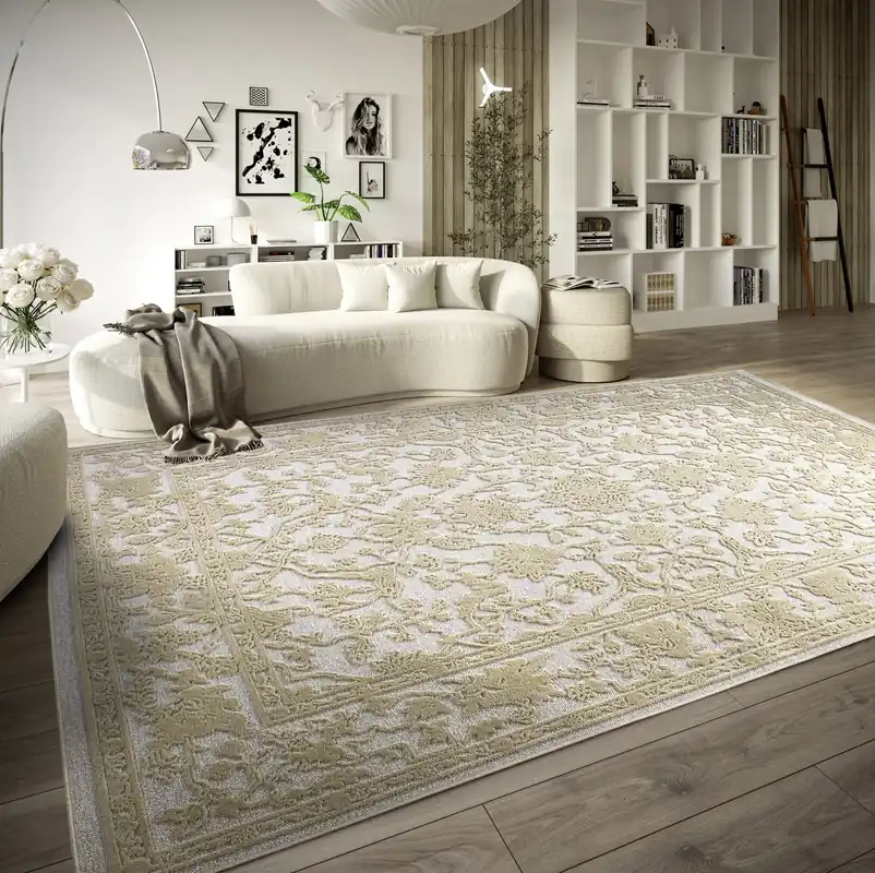 Villeroy & Boch - Laagpolig vloerkleed - Ambroise -Crème Koop Online