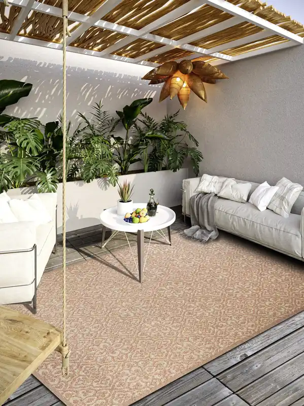 Tijdelijk Beschikbaar Villeroy & Boch - Binnen- En Buitenkleed -Julie Naturel - Koper
