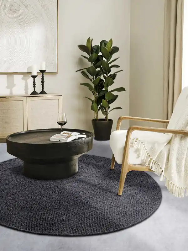 Rond wollen vloerkleed - Francois Antraciet Must-Have