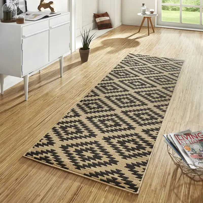 Moderne loper - Nordic Bruin/Zwart Aanbieding