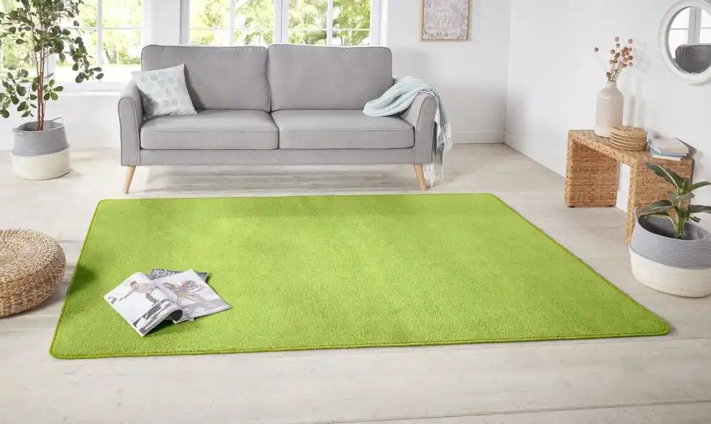 Koop Online Effen vloerkleed - Nasty Groen