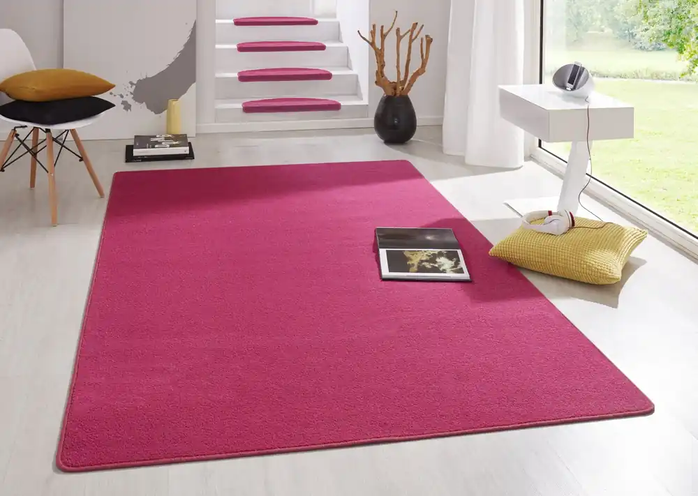 Beperkte Voorraad Effen vloerkleed - Fancy Roze