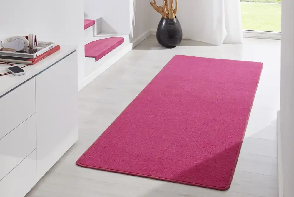 Effen loper - Fancy Roze Korting