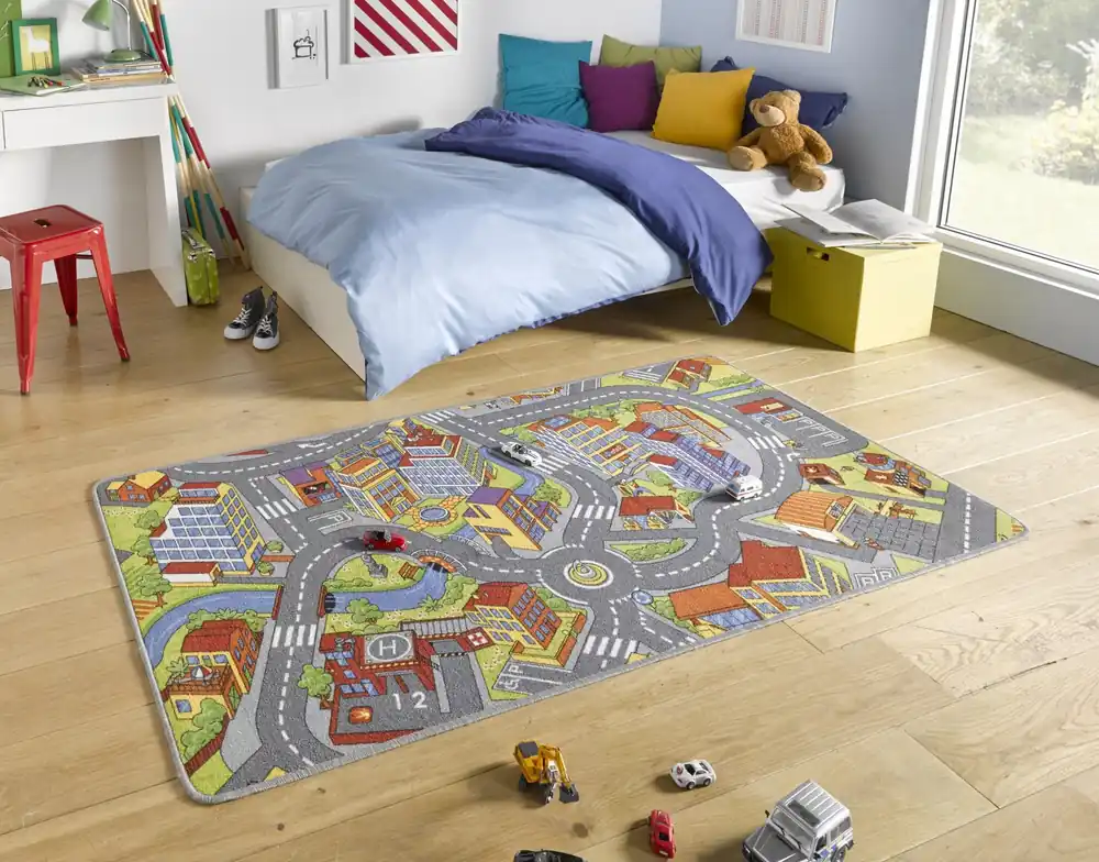 Speelkleed - Stad Grijs/Kleurrijk Meest Verkocht