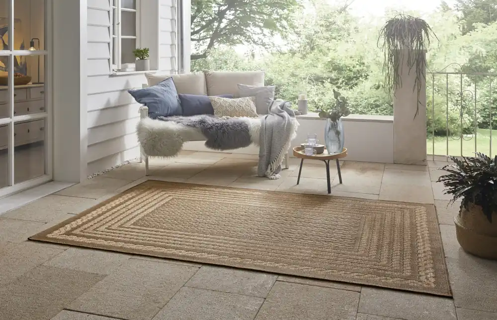 Wereldwijde Verzending Jute buitenkleed - Limonera Beige/Bruin