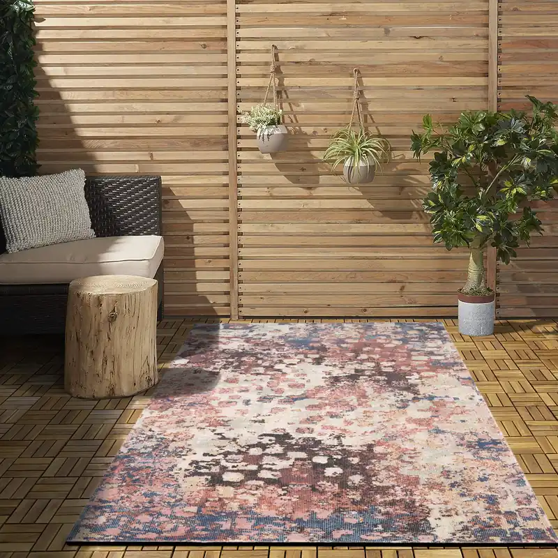 Meest Verkocht Modern buitenkleed - Torana abstract Kleurrijk