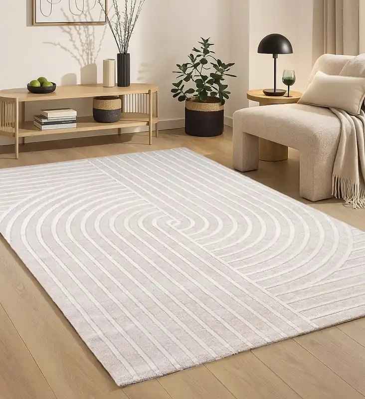 Limited Edition Modern vloerkleed - Sanilia Crème