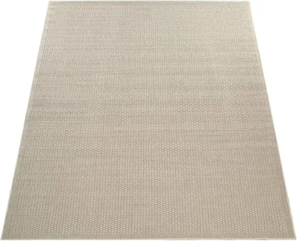 Binnen & Buitenkleed Timiso - Effen Uni - Beige Wereldwijde Verzending
