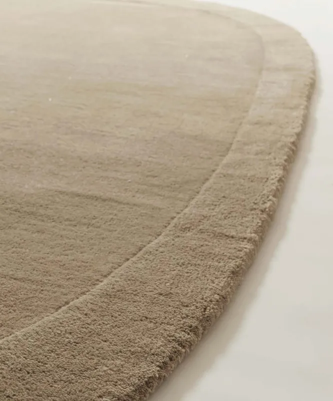 Organisch wollen vloerkleed – Flyt beige Black Friday-30% Plaats Bestelling