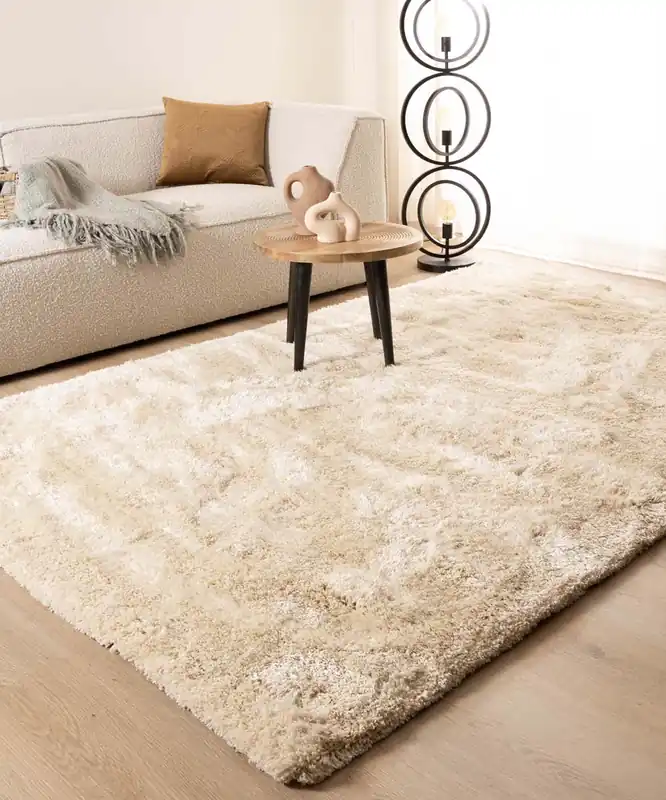 Gereduceerde Prijs Shaggy vloerkleed – Meadow ivoor Black Friday-32%