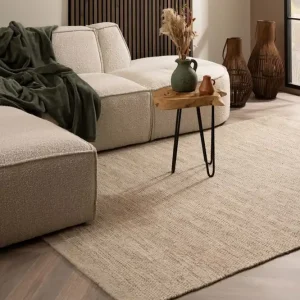 Wollen vloerkleed – Ulstein naturel/grijs    Black Friday-40% Betaalbaar