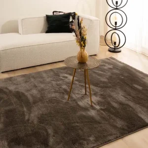 Velours vloerkleed – Flair taupe Black Friday-73% Finale Uitverkoop