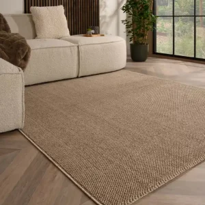 Bestseller Laagpolig vloerkleed – Loom bruin Black Friday-41%