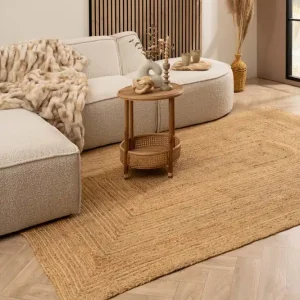 Jute vloerkleed – Boho & me – naturel Black Friday-33% Handgemaakt