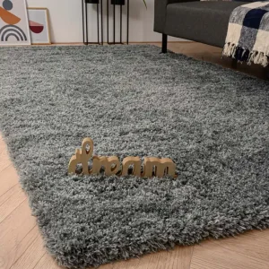 Gecertificeerd Hoogpolig vloerkleed – Cozy Shaggy – grijs -44%