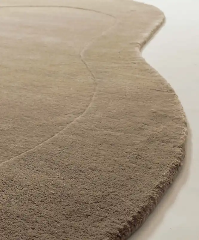 Veilige Betaling Organisch wollen vloerkleed – Flyt Pebble beige Black Friday-30%
