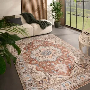 Vintage buitenkleed – Valenca Fino terracotta Black Friday-35% Express Levering