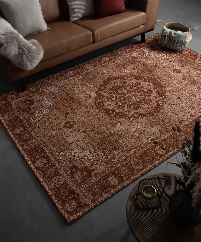 Hete Deal Vintage vloerkleed Traditions – roestbruin Black Friday-33%
