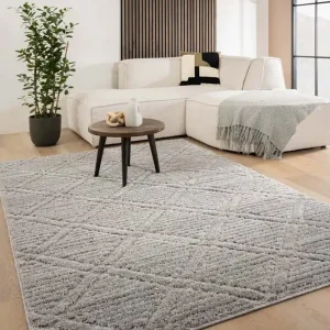 Korting Scandinavisch vloerkleed – Arc Gem lichtgrijs Black Friday-70%