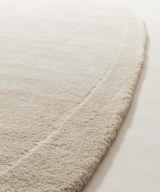 Garantie Inbegrepen Organisch wollen vloerkleed – Flyt ivoor Black Friday-30%