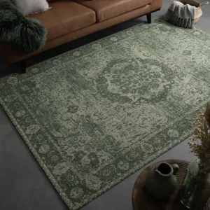 Vintage vloerkleed Traditions – groen Black Friday-33% Aanbieding
