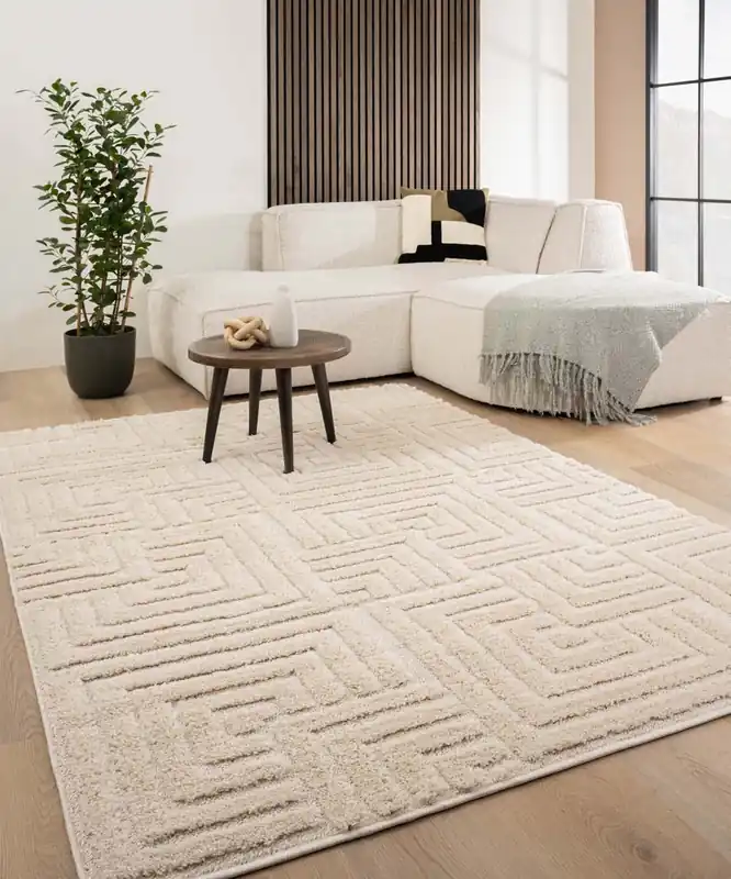 Scandinavisch vloerkleed – Arc Shade crème Black Friday-70% Alleen Vandaag