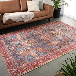 Vintage vloerkleed – Fade Opulence rood Black Friday-40% Tijdelijk Beschikbaar
