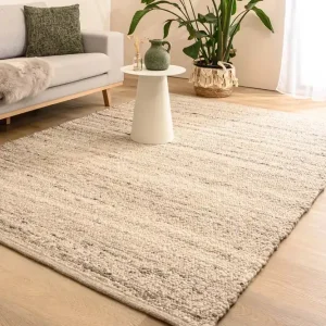 Wollen vloerkleed – Tinn grijs    Black Friday-40% Garantie Inbegrepen
