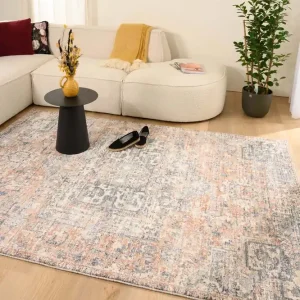 Origineel Vintage vloerkleed – Classic Victor terracotta Black Friday-62%