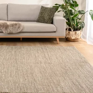 Wollen vloerkleed – Odda grijs/taupe    Black Friday-38% Nieuw