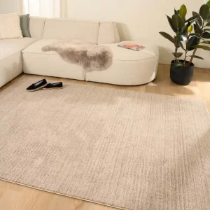 Vloerkleed strepen – Fancy Lines zandkleur Black Friday-71% Wereldwijde Verzending