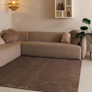 Vierkant vloerkleed Fine – mokka -39% Shop Nu