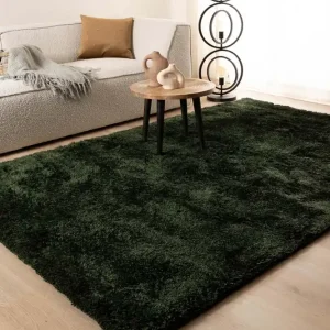 In De Mode Shaggy vloerkleed – Meadow jade Black Friday-55%