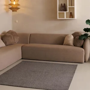 Vierkant vloerkleed Fine – grijs -39% Koop Online