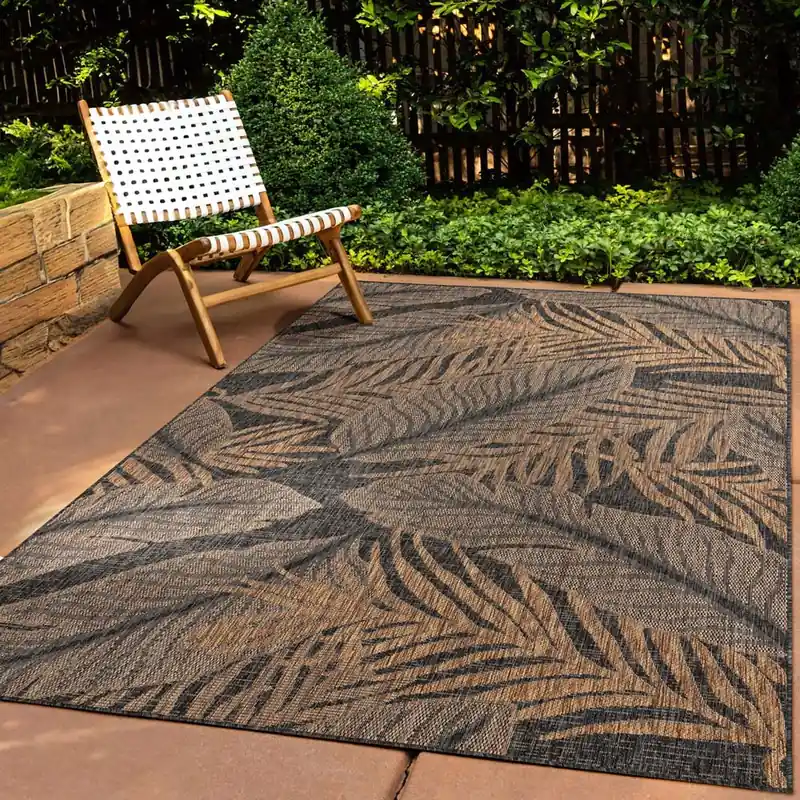 Express Levering Jute buitenkleed – Borealis zwart/beige Black Friday-38%