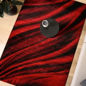 Finale Uitverkoop Modern vloerkleed – Vision rood/zwart Black Friday-38%