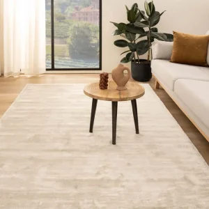 Nieuwe Collectie Viscose vloerkleed – Pearl ivoor Black Friday-35%