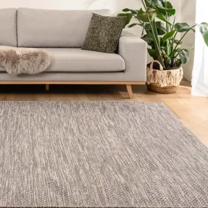 Superprijs Wollen vloerkleed – Odda grijs Black Friday-38%