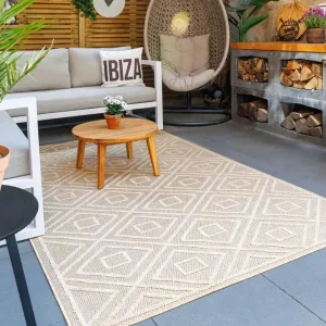 Buitenkleed design – Retreat beige    Black Friday-38% Uitverkoop