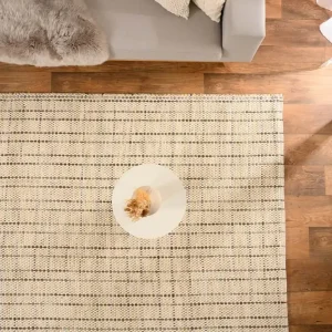 Must-Have Wollen vloerkleed – Verdal crème/groen Black Friday-58%