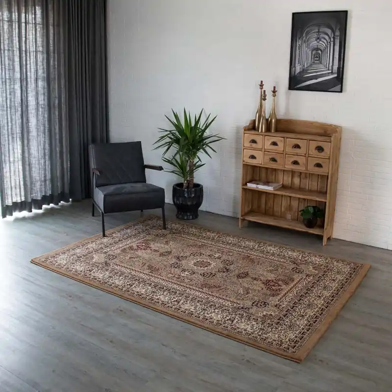 Premium Design perzisch tapijt Royalty – Perzisch beige -50%